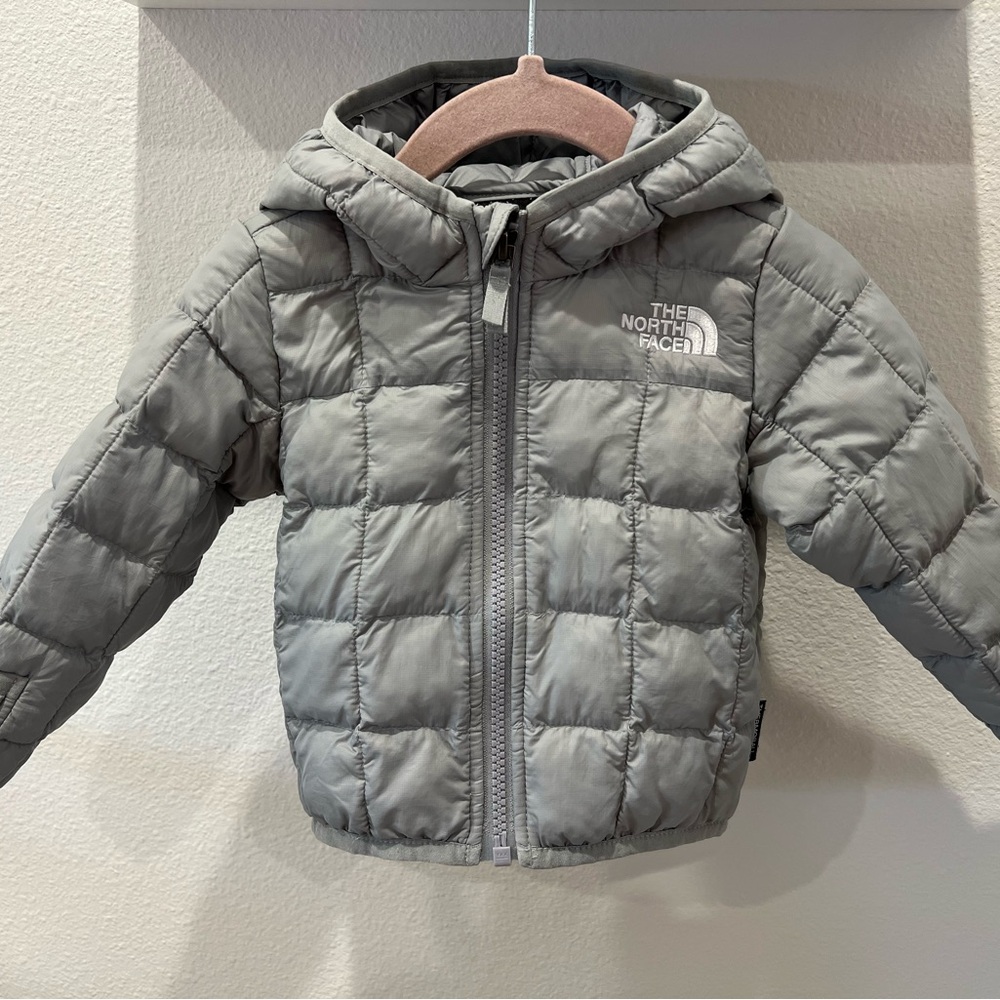 The North Face Infant Gray Puffer Jacket